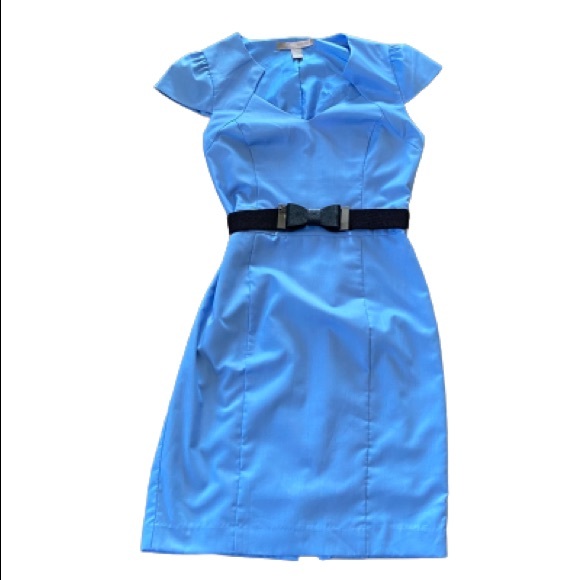 * SOLD * Forever 21 Blue Wiggle dress * - Picture 8 of 13